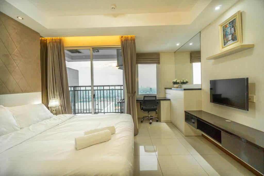 Modern & Comfy Studio In Central Jakarta, Scbd Luaran gambar